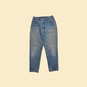 Vintage 90s Lee 12P jeans, USA-made denim womens 1990s medium wash pants